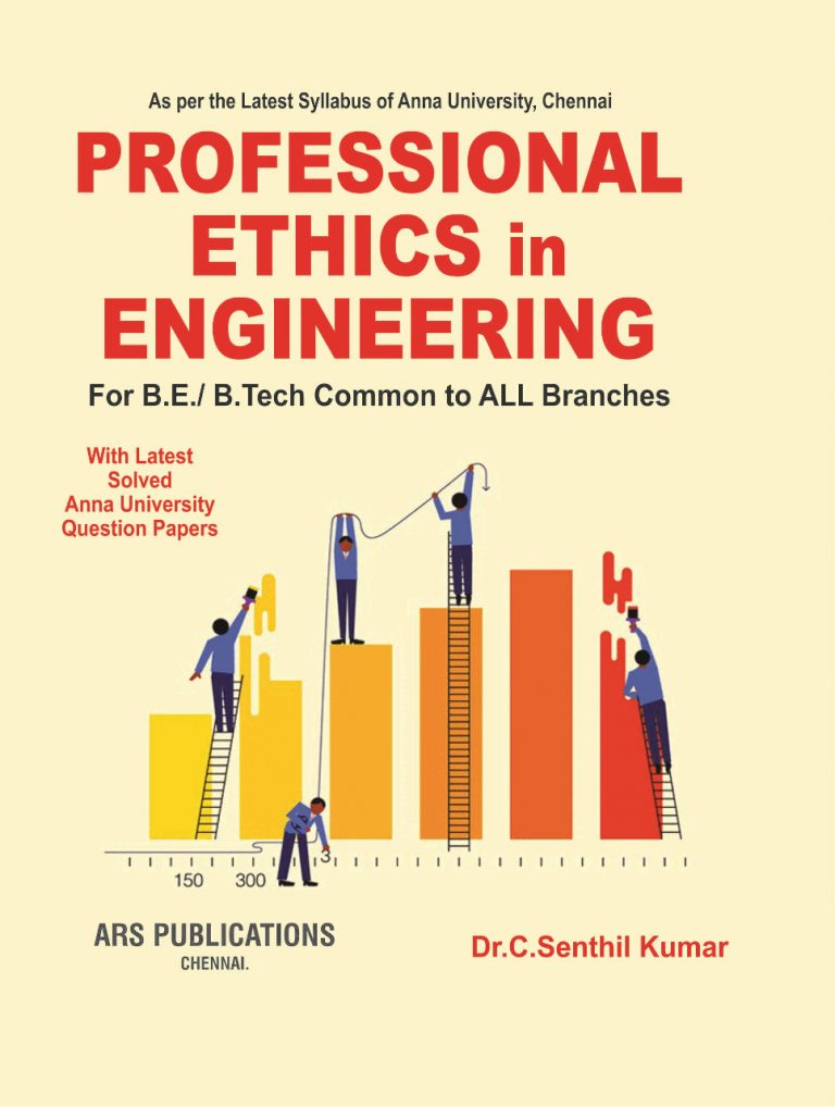 Professional Ethics in Engineering Book Published AAA ENGINEERING COLLEGE